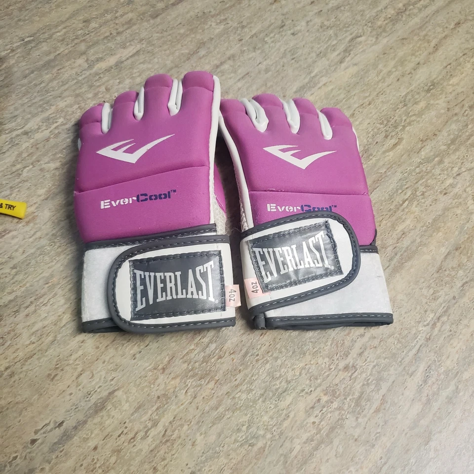 Женские перчатки Everlast для смешанных боевых искусств - черные - Изображение 3 из 4