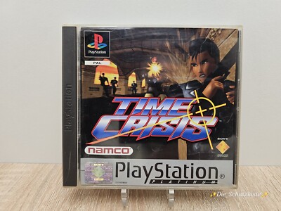 Time Crisis   PS1 / Playstation 1 / mit OVP u. Anleitung / Platinum Edition 