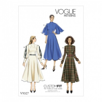 Vogue Sewing Pattern 9327 Women E5 (14-16-18-20-22)