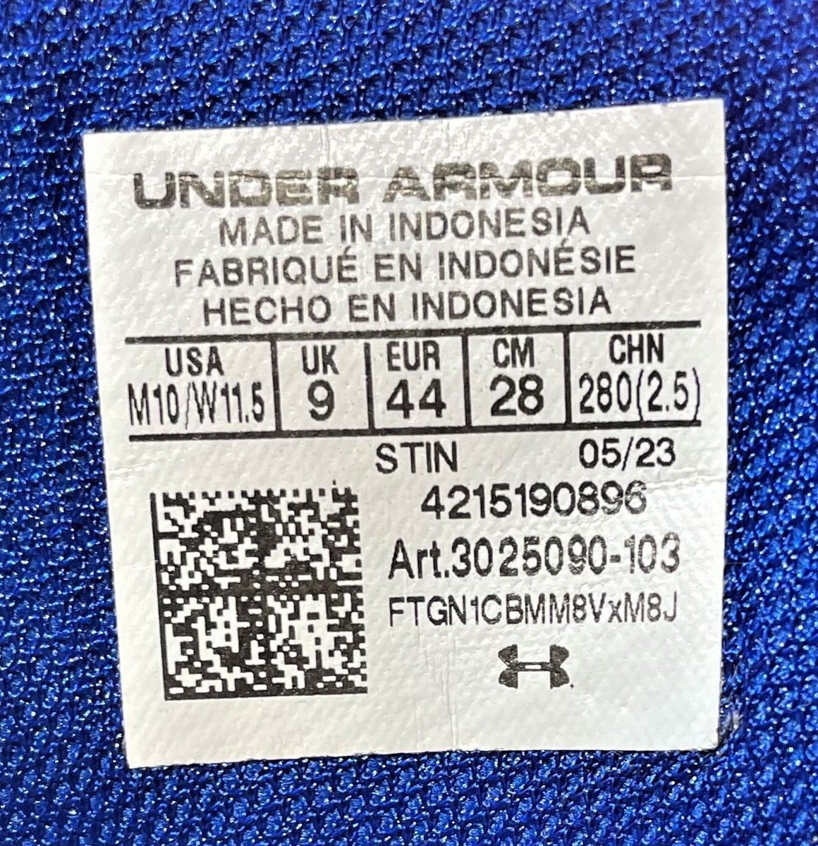 Under Armour 3Z6 Steph Curry Basketball Shoe Size M10 W11.5 Under Armour 3Z6 Steph Curry Basketball Shoe Size M10 W11.5