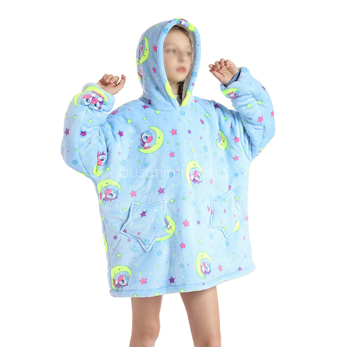 Flannel Hoodie Blanket: Snuggle Up in Soft Comfort - Picture 21 of 25