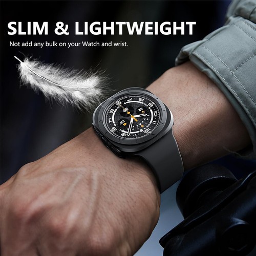 Pełne pokrycie Twardy PC Screen Protector Case do Samsung Galaxy Watch Ultra 47mm - Zdjęcie 8 z 14