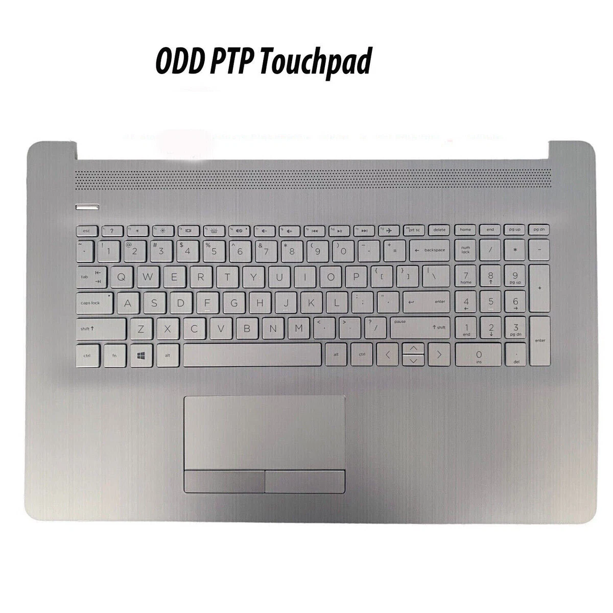 HP Invidiare 17-CG Palmrest Cover Tastiera US Internazionale