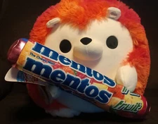 🍬🩷🧡NWT Zuru SNACKLES 2 HEDGEHOG W/Fruit Mentos 14” Plush Collectible-ADORABLE