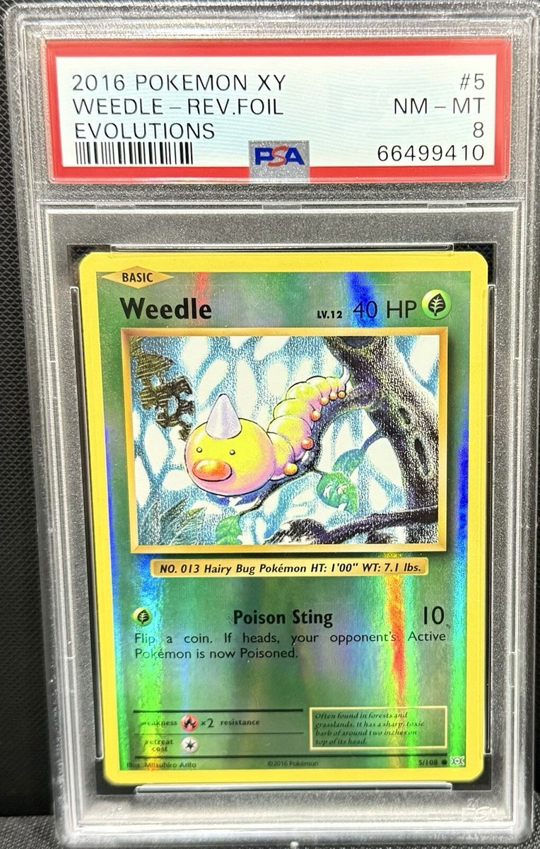 jar　0527 Weedle 5/108 Evolutions Reverse Holo for sale online | eBay