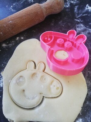 PREMIUM - Peppa Pig Keks - Fondant Ausstecher - Kinder Spaß - Play Doh - Cartoon TV