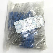 100pcs Micro-OHM Metal Oxide Resistors 39k 5% 5W