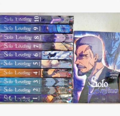 Manga Solo Leveling Vol 1-11 Full Set English Version Manhwa by Chugong AMX