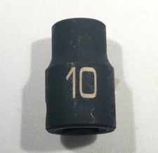 MATCO TOOLS BP10M6V, 3/8" DRIVE, 10MM. SOCKET, SHALLOW, 6 POINT.