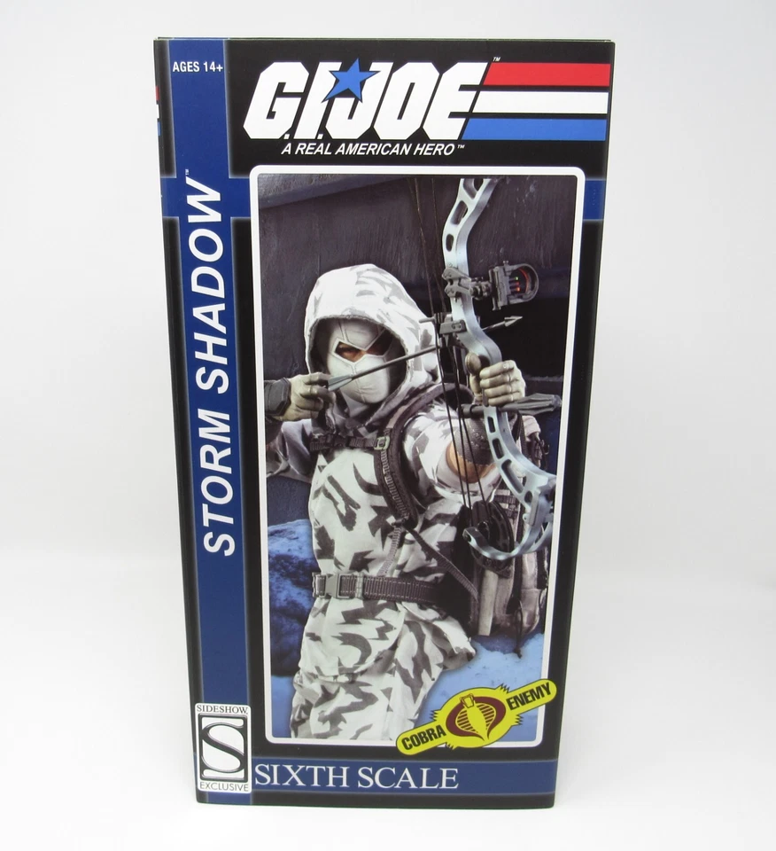 Exclusivo Sideshow Collectibles Storm Shadow Nuevo en caja con caja de envío original Foto 3 de 4