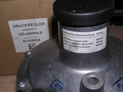 New - Kromschröder 03155024 Gas pressure regulator GDJ 40R04-0 open original box - Imagen 3 de 11