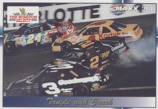 1994 Maxx - Dale Earnhardt Rusty Wallace #335 - 1 of 1