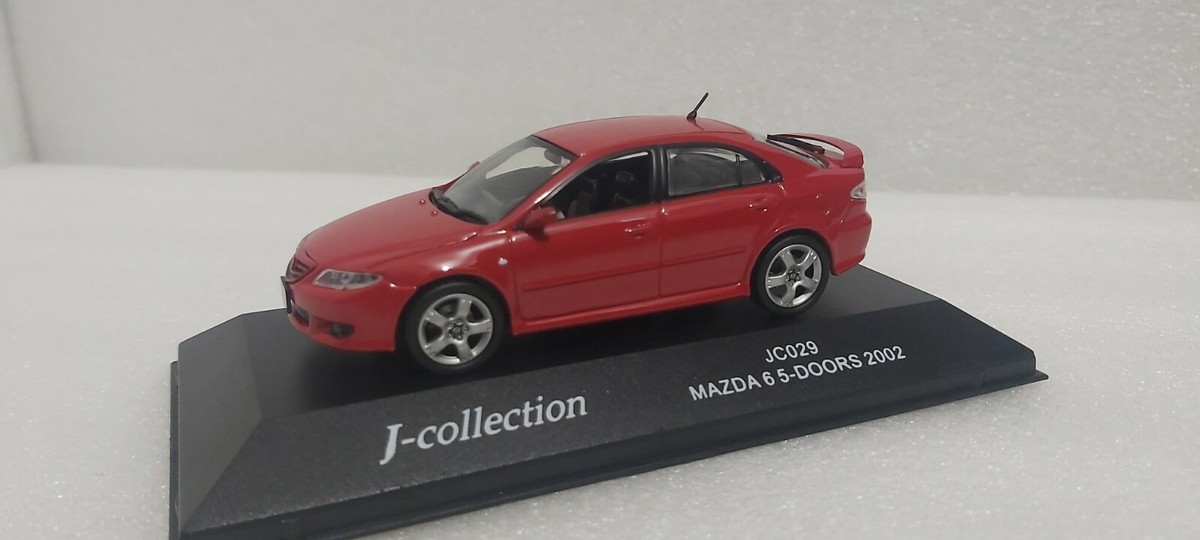 Mazda 6 5 Doors 2002 Metallic Red 1:43 J-Collection JC029
