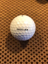 LOGO GOLF BALL-TAYLORMADE TP5X...PROTOTYPE 5X BALL......9/10