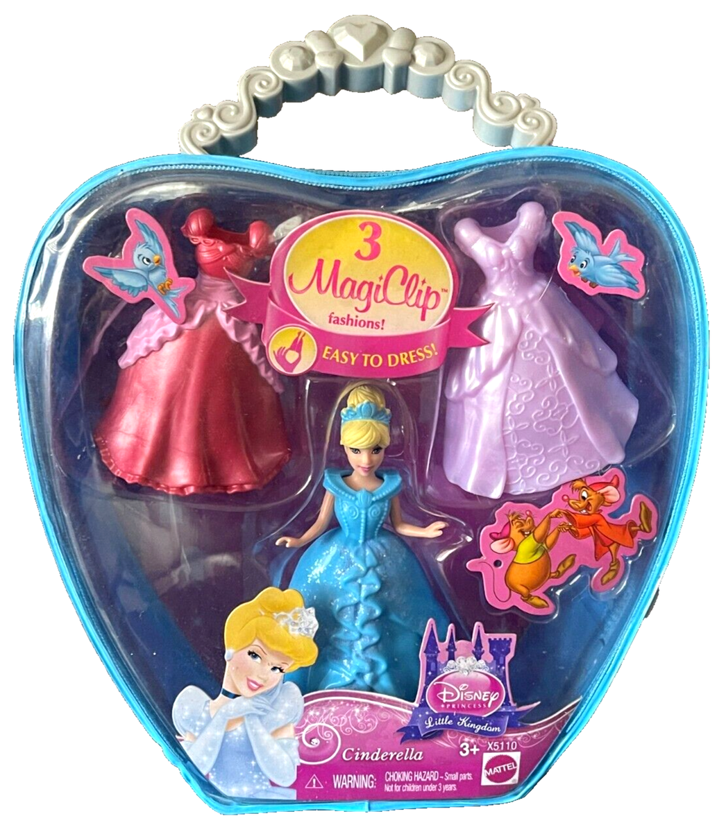 Disney Princess Little Kingdom Cinderella MagiClip Dress Fashion Polly  Pocket