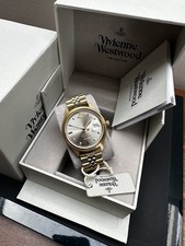 Vivienne Westwood Camberwell Gold & Grey Dial Ladies 37mm Watch VV261GYGD