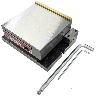 Permanent Magnetic Chuck Single Sine Plate 6*6 inch Chuck 15*15cm Tilting New