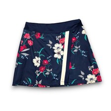 Lady Hagen Skirts Lady Hagen Navy Floral Golf Skort Skirt Medium