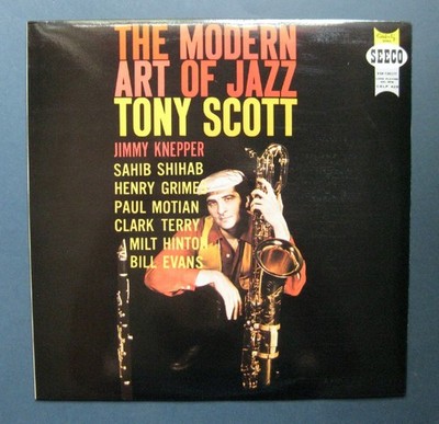 TONY SCOTT The Modern Art Of Jazz SEECO FSR 552 VINYL LP