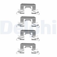 Delphi ZubehöRsatz, Scheibenbremsbelag LX0507 FüR Daihatsu Ford Mazda Subaru