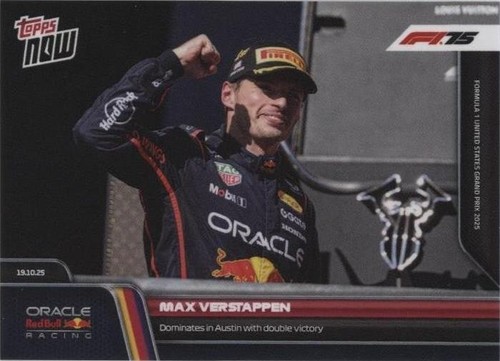 Max Verstappen Wins 4th Japanese F1 GP 2025 Formula 1 Topps NOW