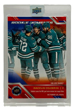 2025 Upper Deck NHCD31 Macklin Celebrini Rookie Moments Sharks
