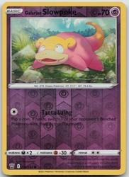 Galarian Slowpoke 054/163 Battle Styles Reverse Holo