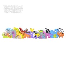 RI T 23.25" X 5" 26pc Alphabet Animal Puzzle