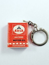 PORTE-CLES - Miniature - BIDON AVIA MULTIGRADE - 3D Vintage Garages 1960s -