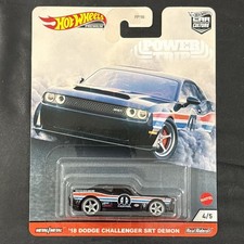 Hot Wheels 2020 Premium Car Culture Power Trip '18 Dodge Challenger SRT Demon