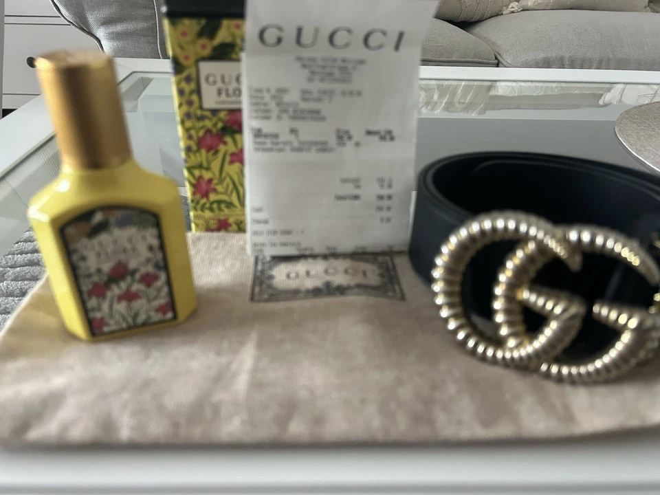 Gucci Gürtel mit Kassenbon Gebraucht Schwarz Damen - Bild 2 von 4