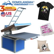 US Stock 31in x 39in Wide Format Heat Press Machine Manual Textile Transfer 220V