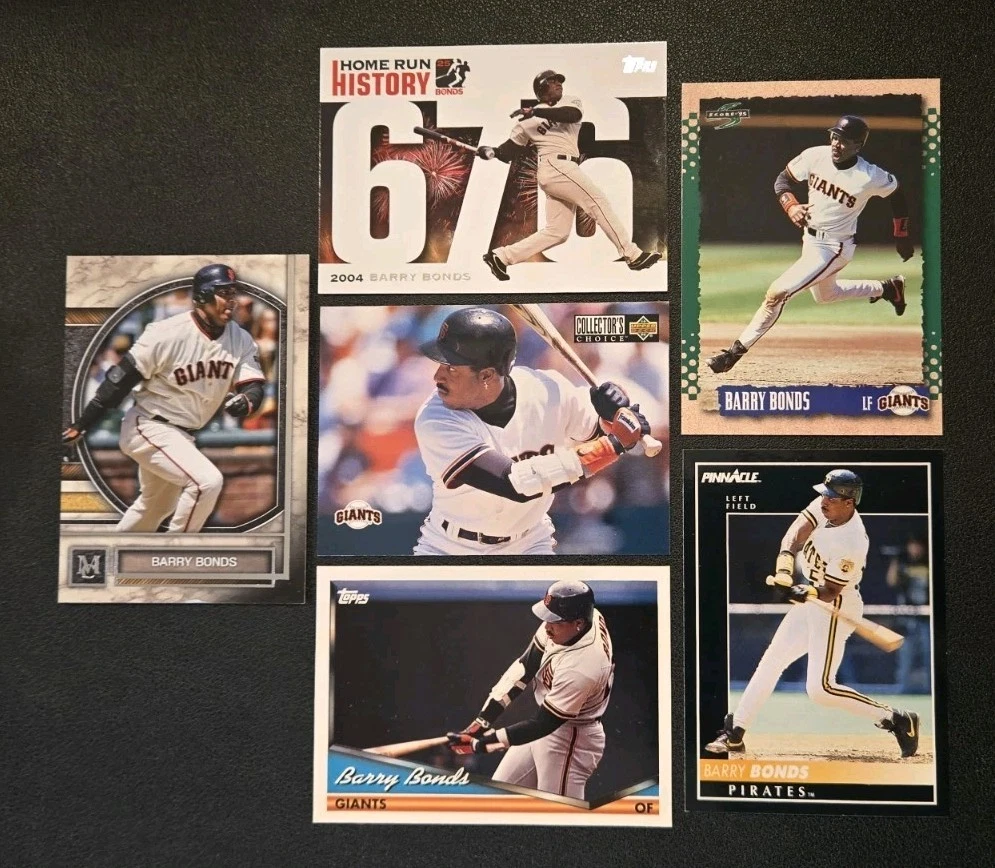 Pinnacle Barry Bonds Pittsburgh Pirates Baseball Sports Trading