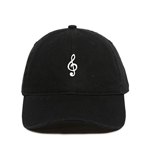 Music Note Baseball Cap Embroidered Cotton Adjustable Dad Hat | eBay