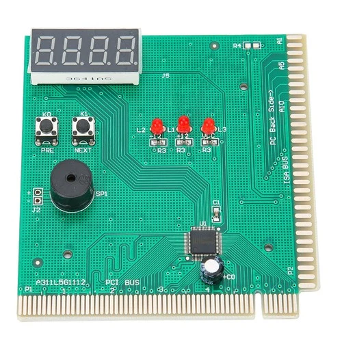 4-stellige Karte PC Analyzer - Computer Diagnose Motherboard Post Tester Für KUI