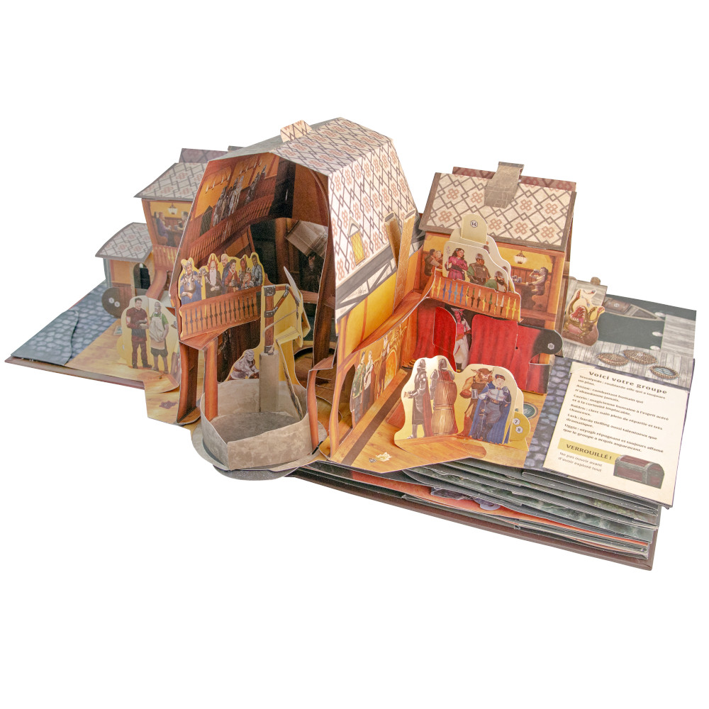 Dungeons & Dragons : Le Livre Pop-Up Grand Format avec Mécanismes Animés Complexes - 2