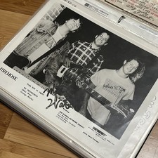 Mike Watt Firehose SST 8x10 SIGNED AUTOGRAPHED fIREHOSE minutemen