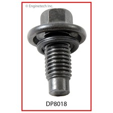 Enginetech Engine Oil Pan Oil Drain Plug Part Number DP8018 - High-Quality Carbo