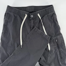 Vuori Pants Mens Small Grey Ripstop Hiking Cargo Stretch Performance V412 Jogger