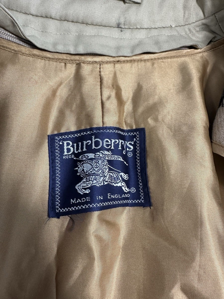 ヴィンテージBurberrys ベージュ ブルゾン　11号 BURBERRY（バーバリー） リバーシブルジャケット REVERSIBLE Vintage