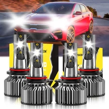For Kia Optima 2016-2020 Front LED Headlight Kit High Low Beam Bulb Super Bright