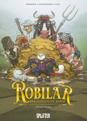 Robilar - Der gestiefelte Kater 3: Fort Animo - HC Splitter Verlag
