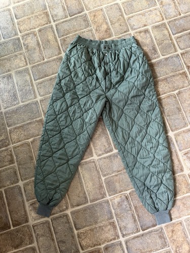 U.S. Military CWU-9/P Flyers Trousers Vietnam Era Pants Liner LG 42 44 Quilted