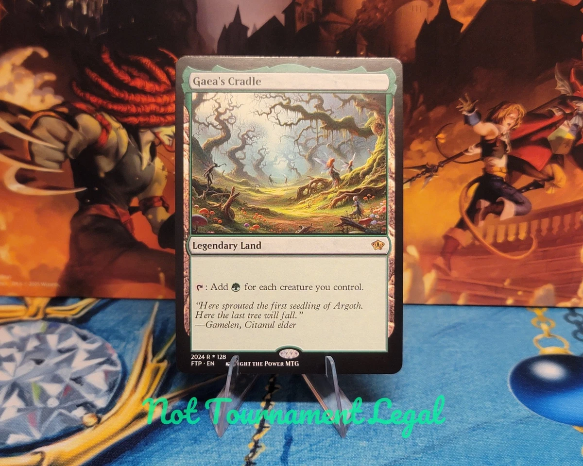 Gaea's Cradle Magic: The Gathering Urza's Saga Rare Individual