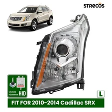 HID/Xenon Headlight For 2010-2014 Cadillac SRX with AFS Chrome Driver Left Side