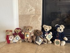 Boyds Bears Lot Of 6 PLUSH 6  - 8  BEARS All W/Tags Mint Condition              