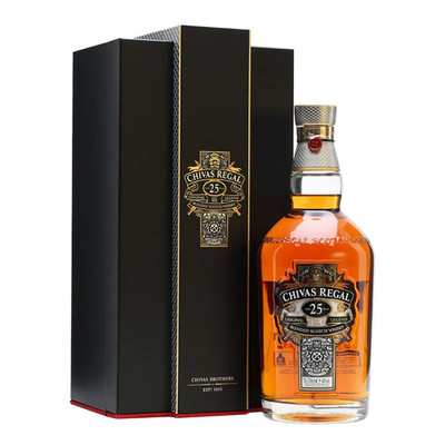 Chivas Regal 25 Jahre Blended Scotch Whisky - limitiert - 40 % Vol./ 0,7 L
