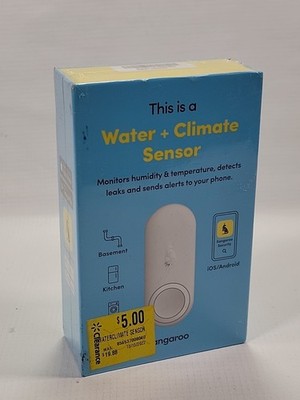 NIB Kangaroo Water & Climate Sensor iOS Android Compatible Wi-Fi Model Climate2