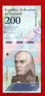 VENEZUELA 200 BOLIVARES 2018