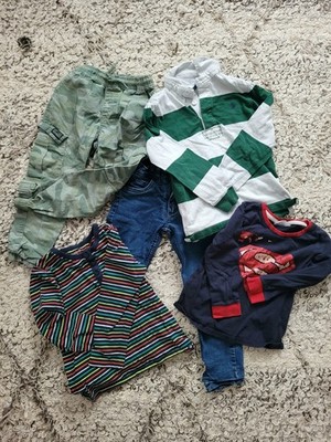 Kinderkleidung Jungen | Gr. 110-122 | 50 Teile | Herbst Winter | Sauber Gepflegt
